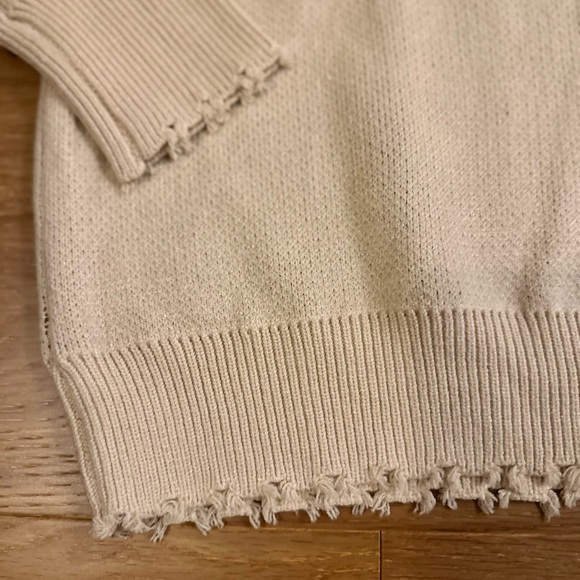 Miss Sparkling Cream Smiley Face Sweater - Picture 8 of 9